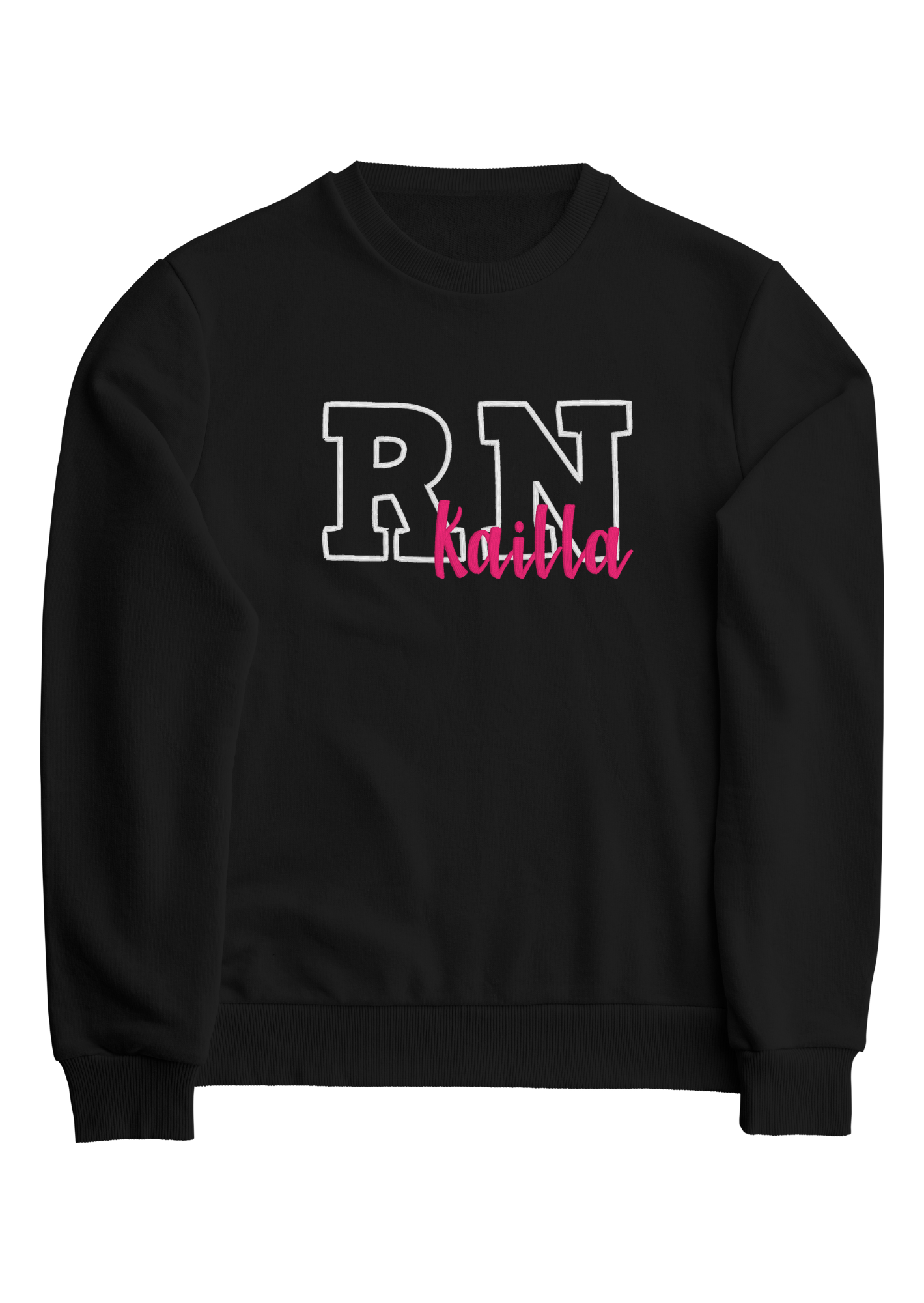 Title and Name Sweatshirt