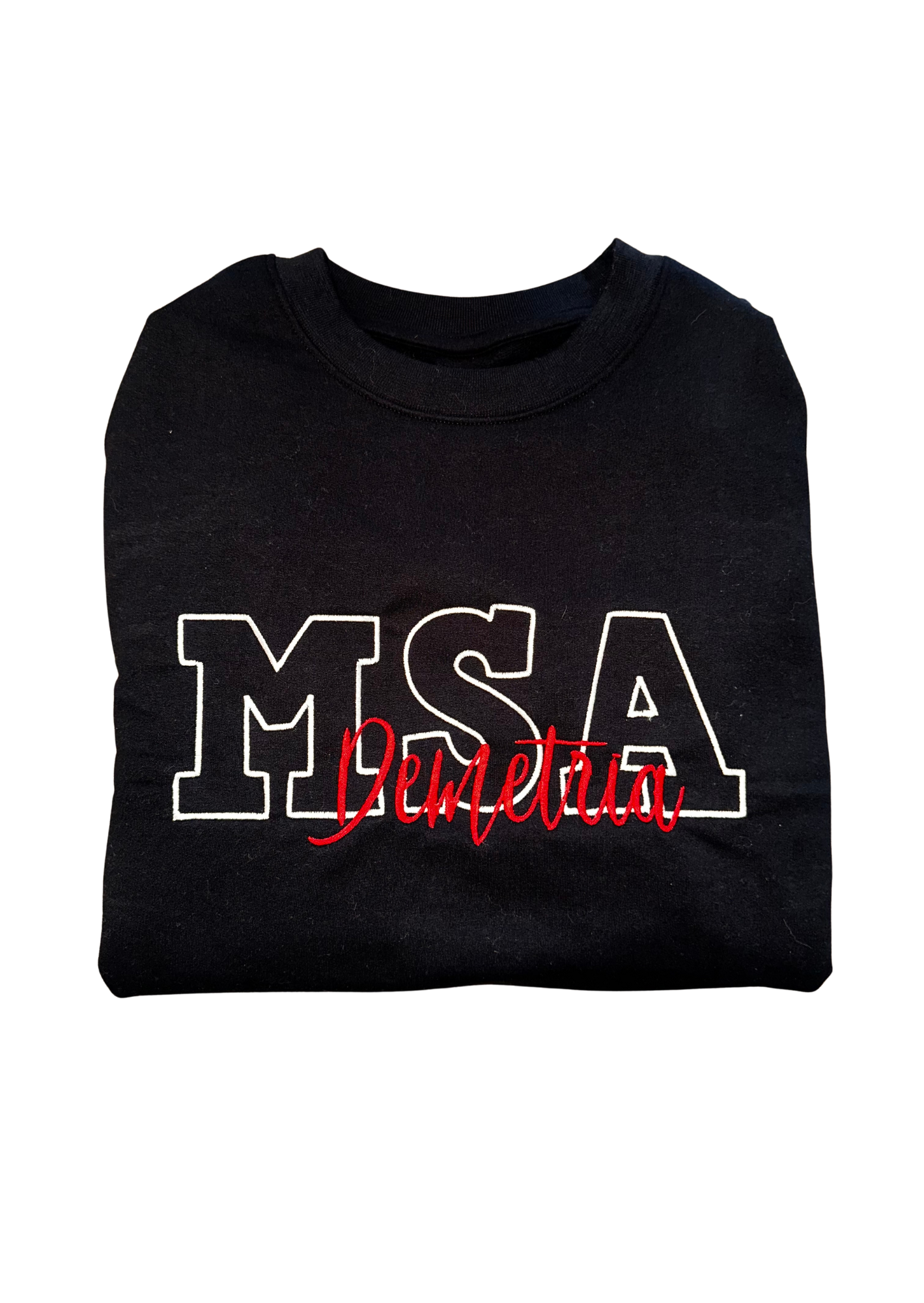 Title and Name Sweatshirt